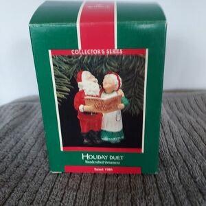 Holiday Duet Handcrafted Ornament